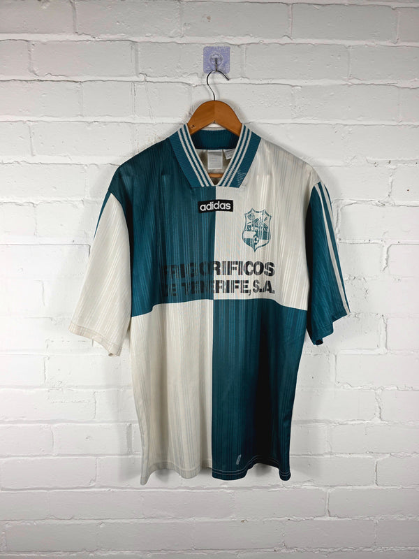 Adidas San Atlético San Juan de Tenerife 1990s Home Shirt Large