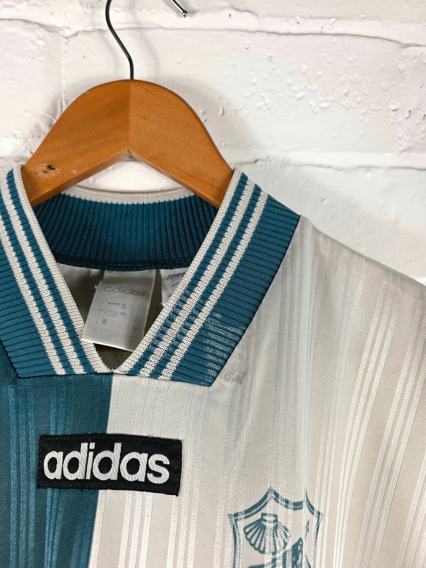 Adidas San Atlético San Juan de Tenerife 1990s Home Shirt Large