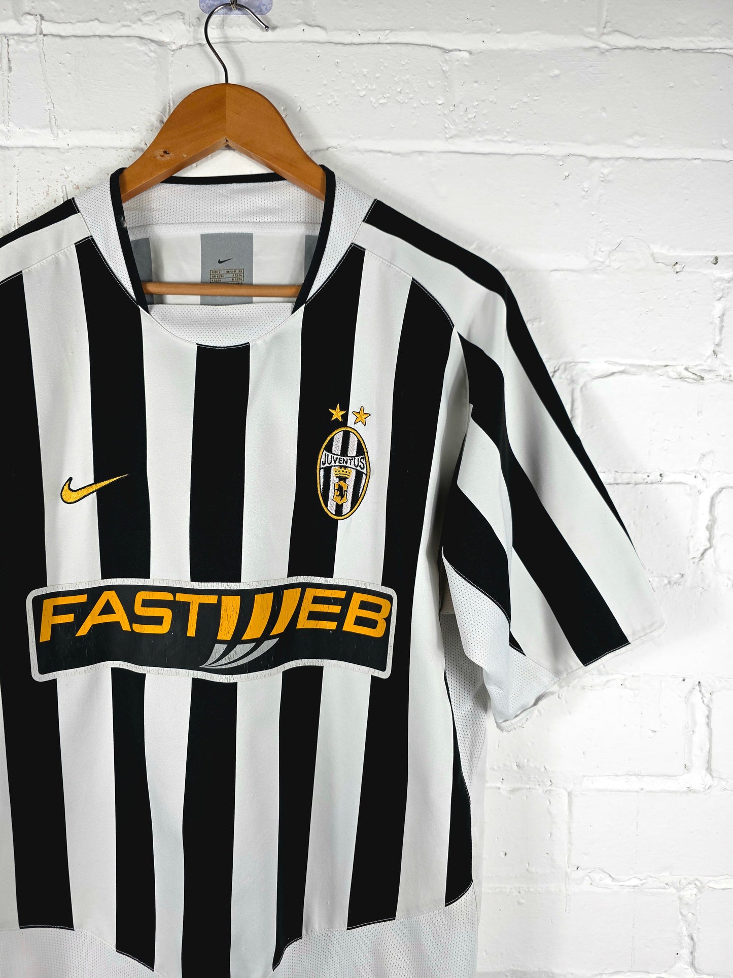 Nike Juventus 2003/04 Home Shirt Large