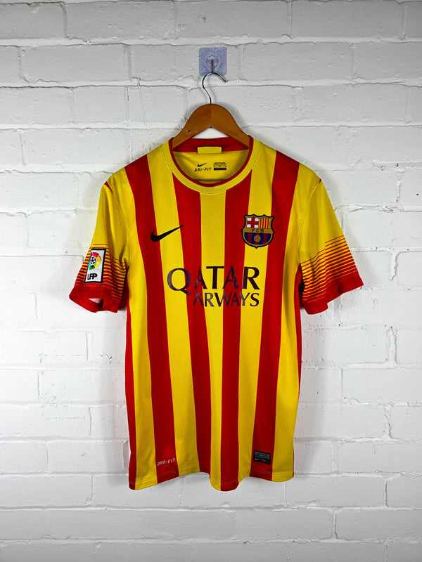 Nike Barcelona 2013/14 Away Shirt Medium