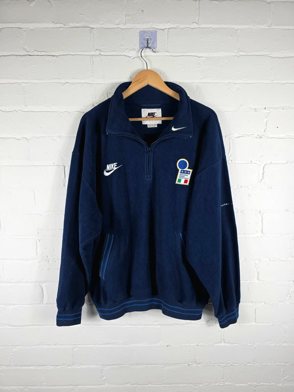 Nike Italy 1998/99 Pullover Fleece Large