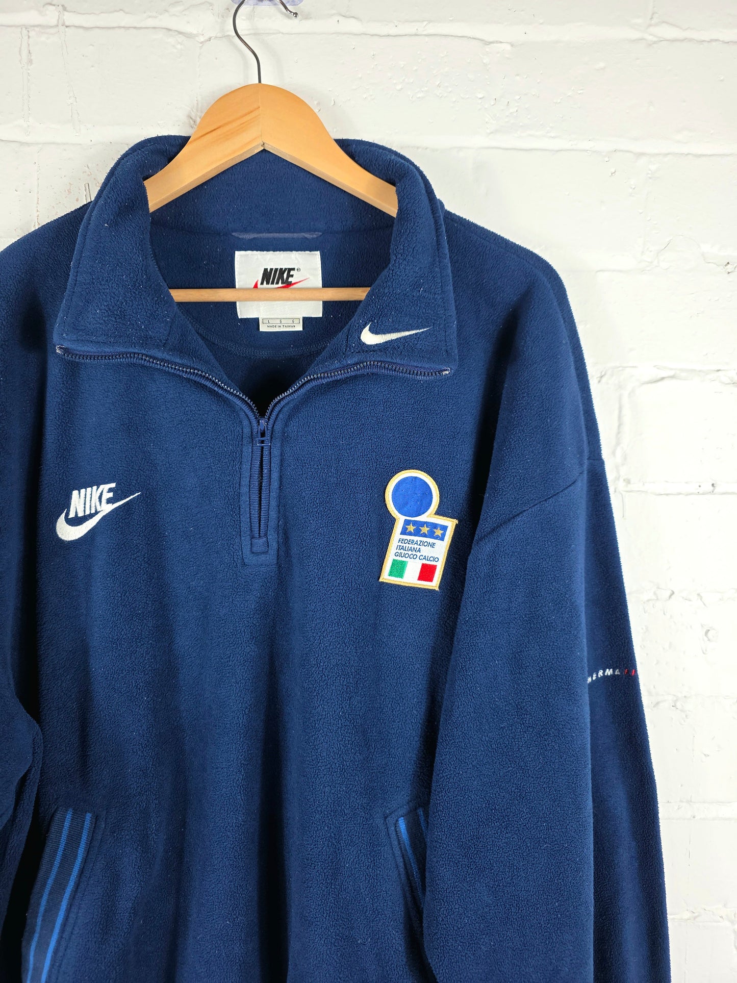 Nike Italy 1998/99 Pullover Fleece Large