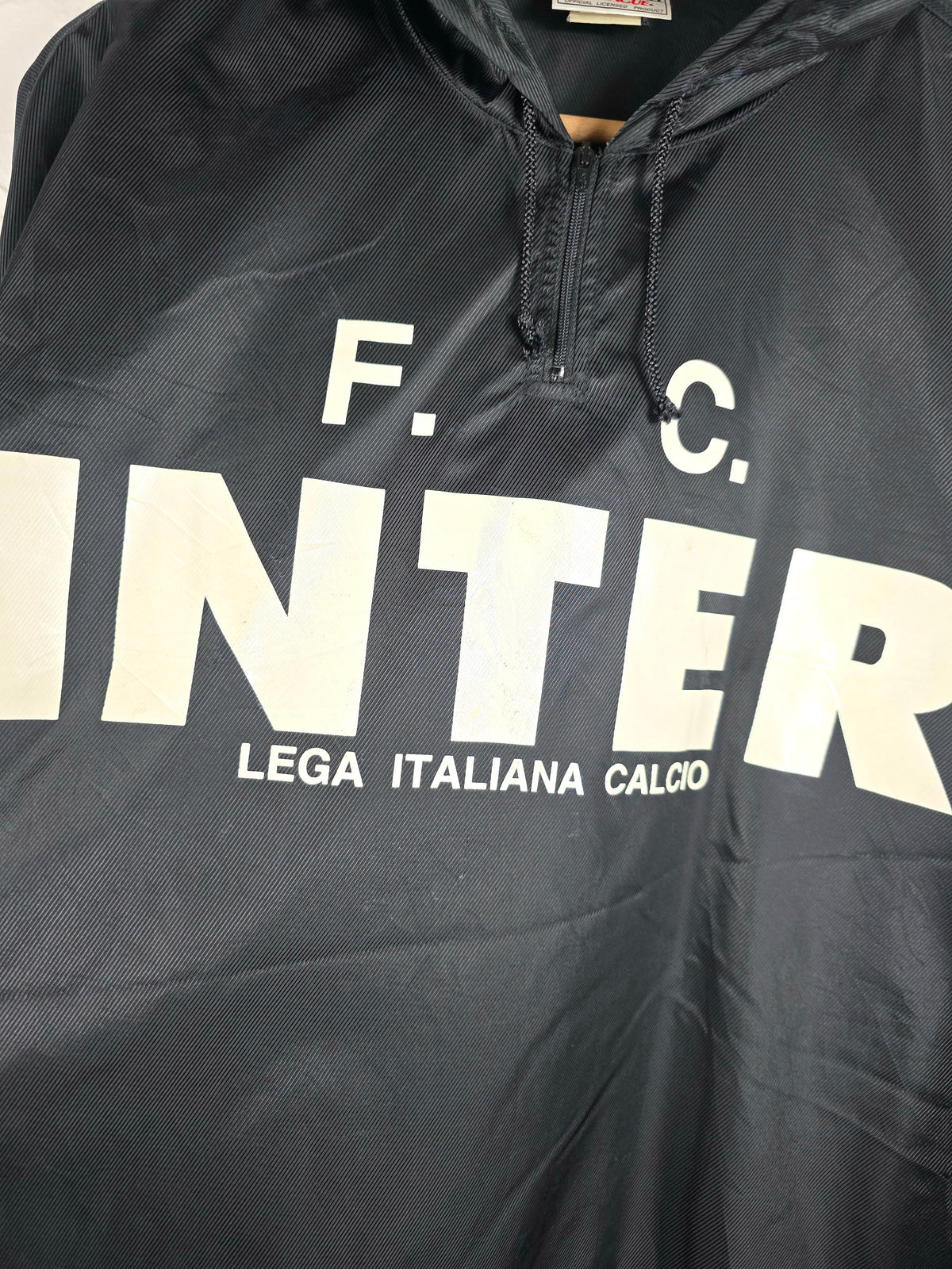Kappa Inter Milan 1993 Lega Italiana Calcio Graphic Print Windbreaker Jacket Large