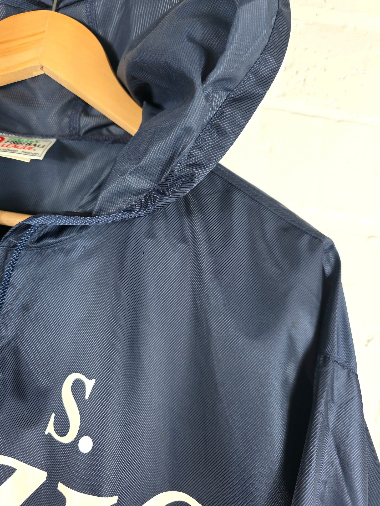 Kappa Lazio 1993 Lega Italiana Calcio Graphic Print Windbreaker Jacket Large