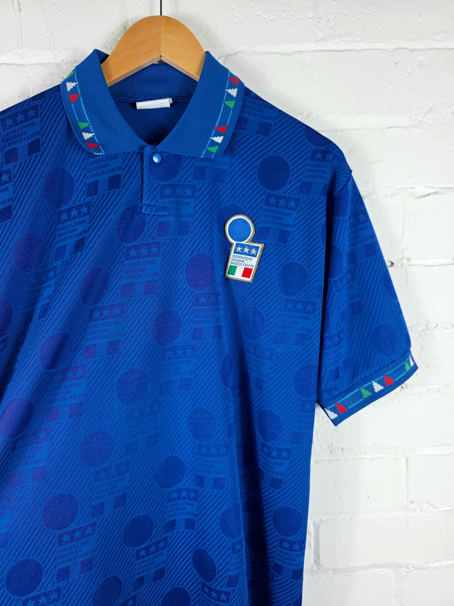 Diadora Italy 1993/94 Player Spec Home Shirt XL