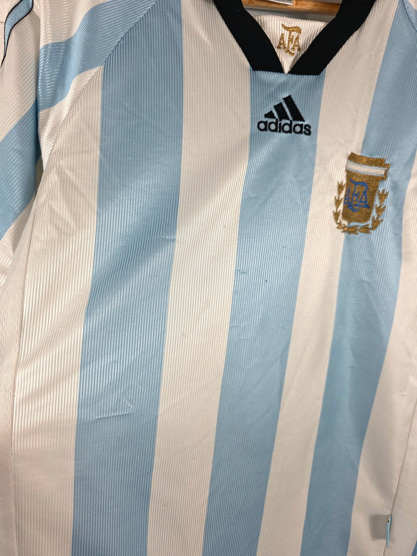 Adidas Argentina 1998/99 Home Shirt Medium