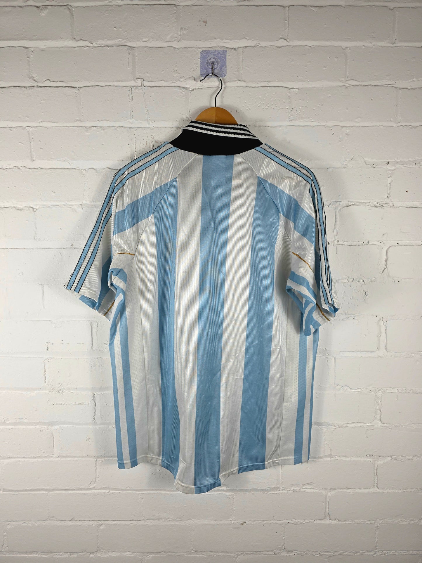Adidas Argentina 1998/99 Home Shirt Medium