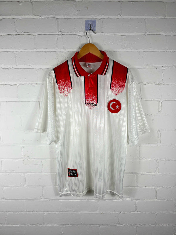 Adidas Turkey 1996/98 Away Shirt Large