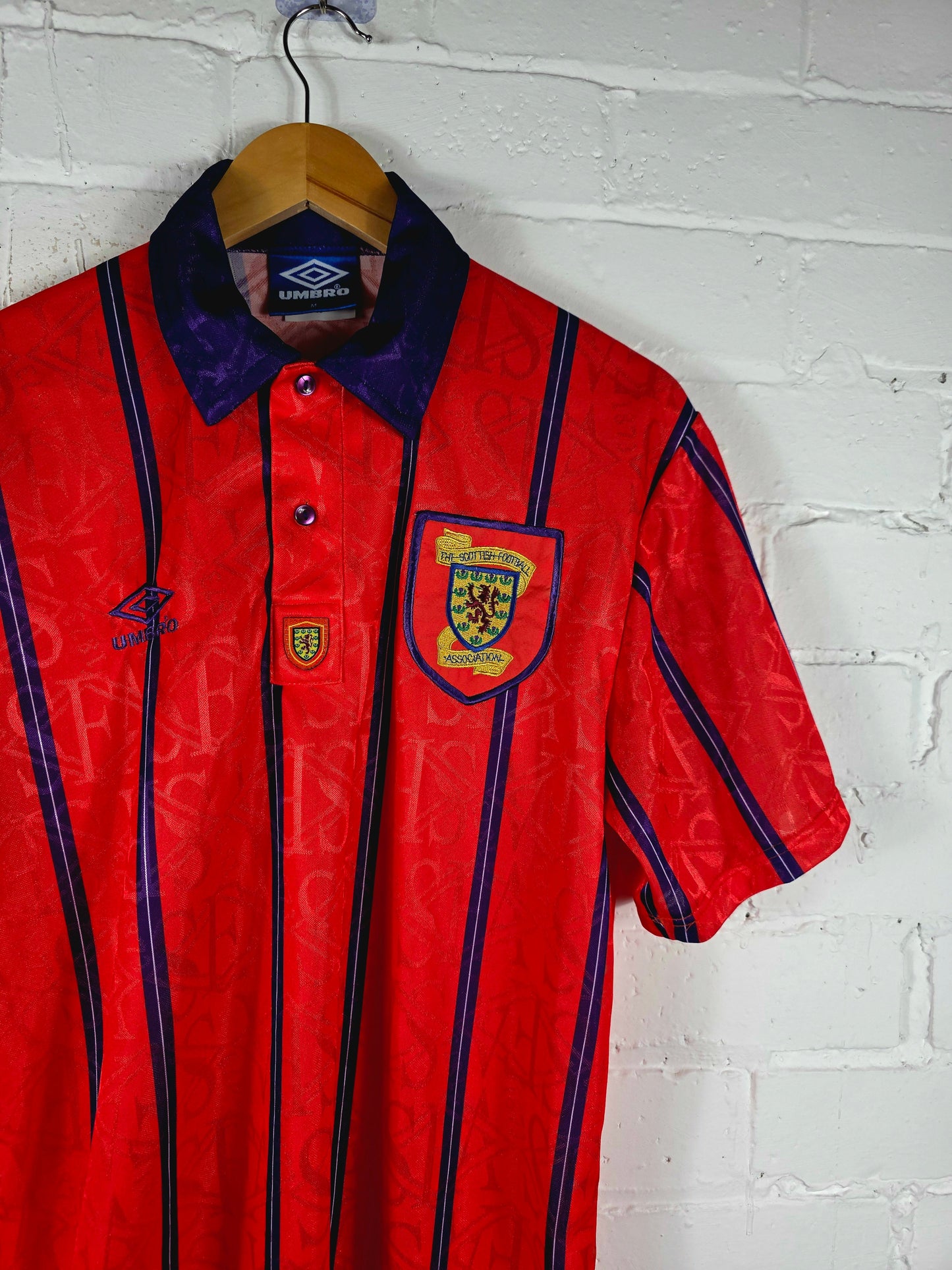 Umbro Scotland 1993/95 Away Shirt Medium