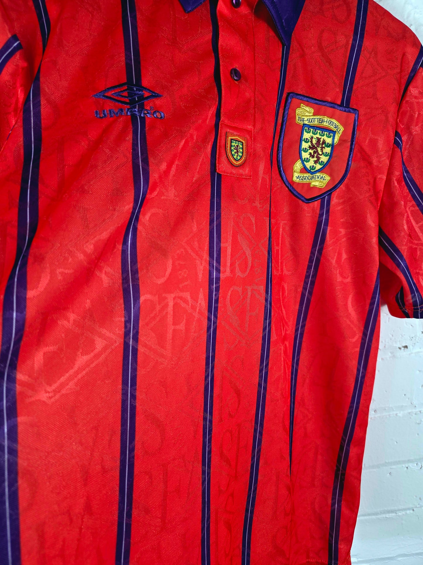 Umbro Scotland 1993/95 Away Shirt Medium