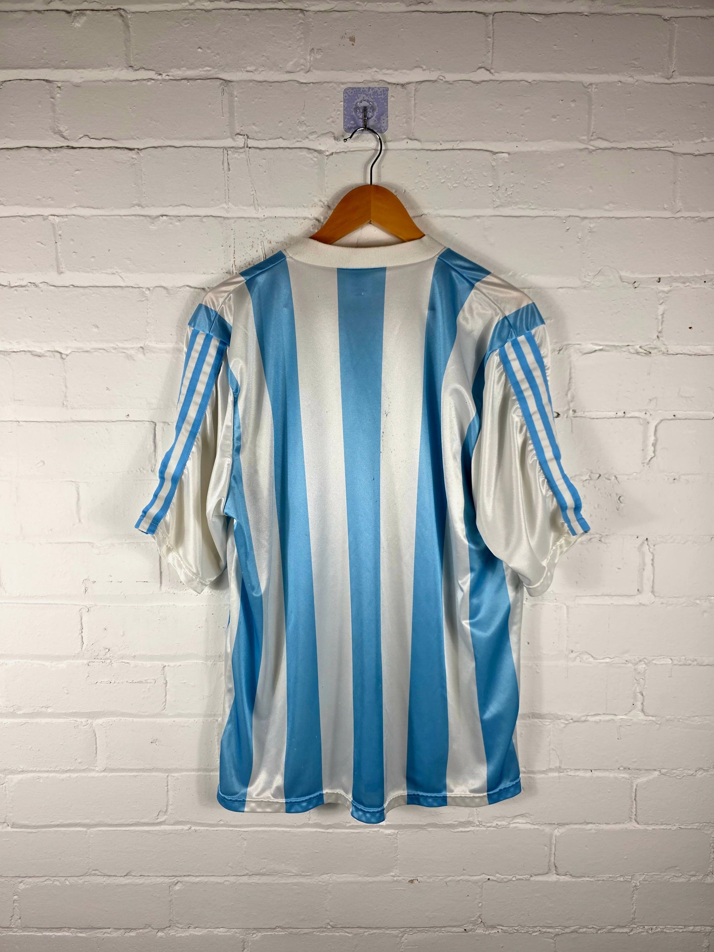 Adidas Argentina 1990/91 Home Shirt Large