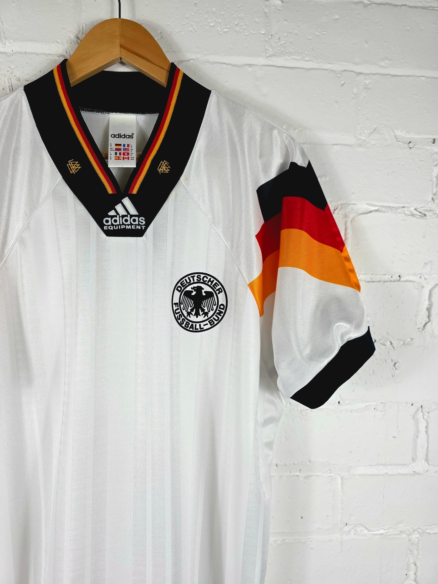 Adidas Germany 1992/94 Home Shirt Medium