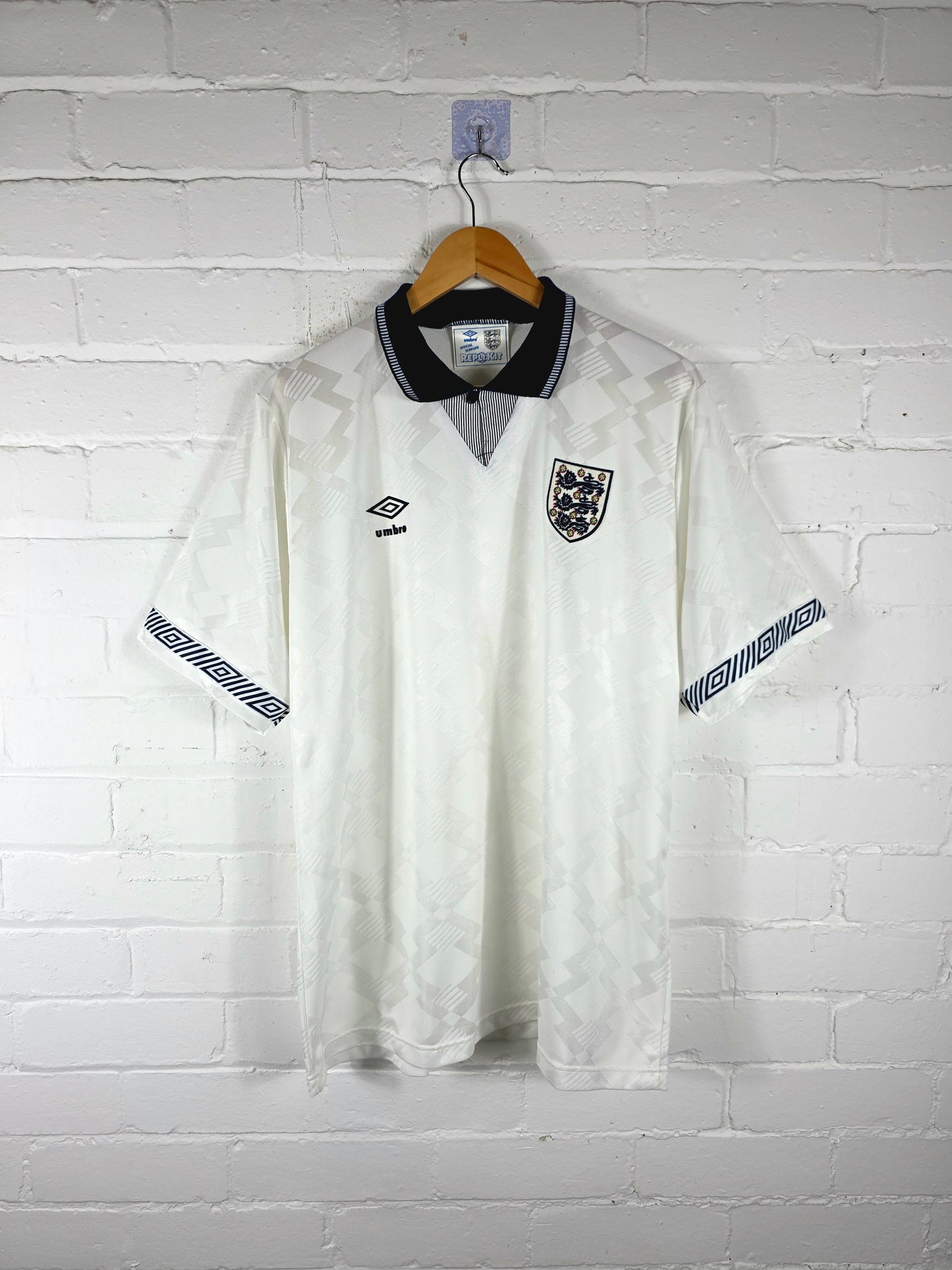 Umbro England 1990/92 Home Shirt XL