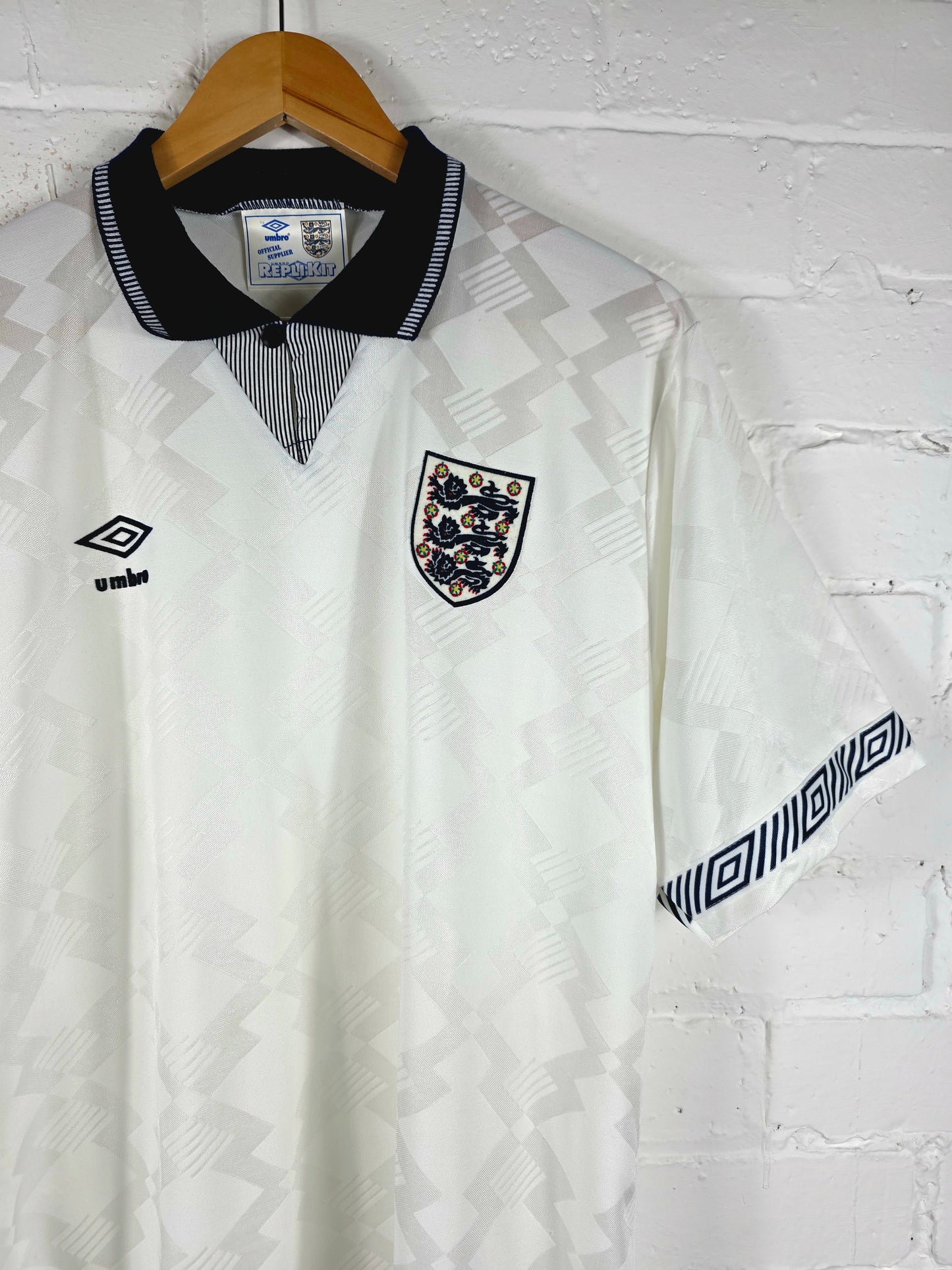 Umbro England 1990/92 Home Shirt XL