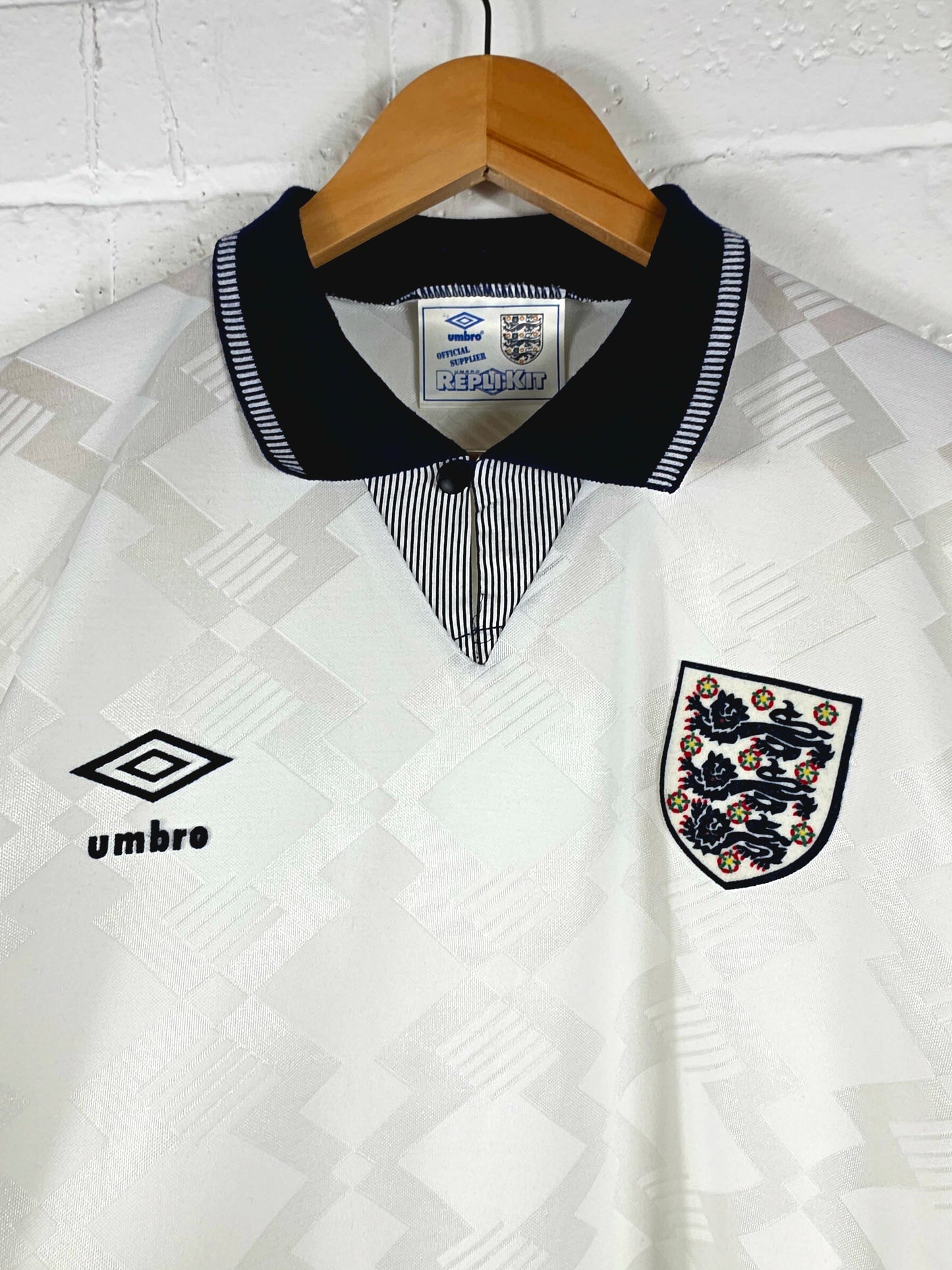 Umbro England 1990/92 Home Shirt XL