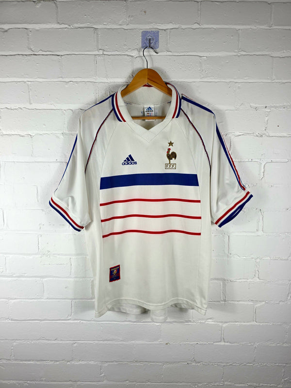 Adidas France 1998/00 Away Shirt Large