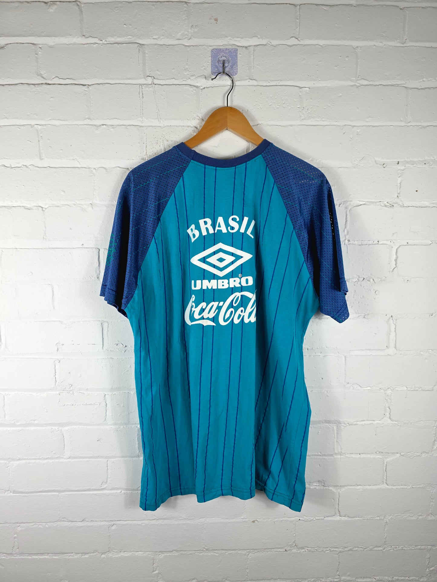 Umbro Brazil 1991 Training Shirt Large