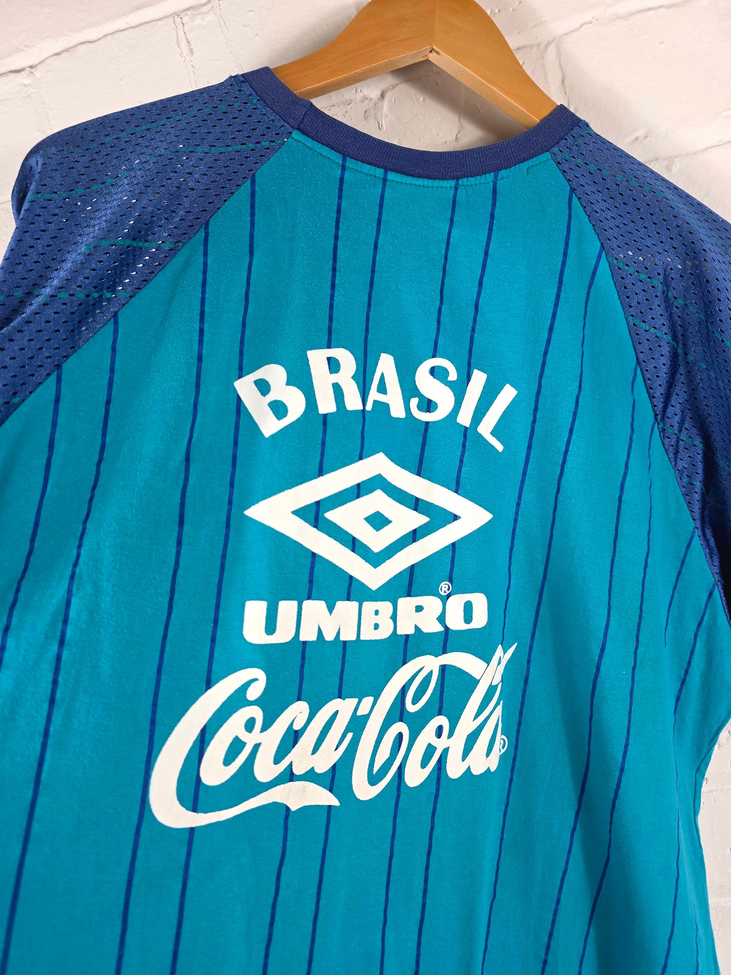 Umbro Brazil 1991 Training Shirt Large