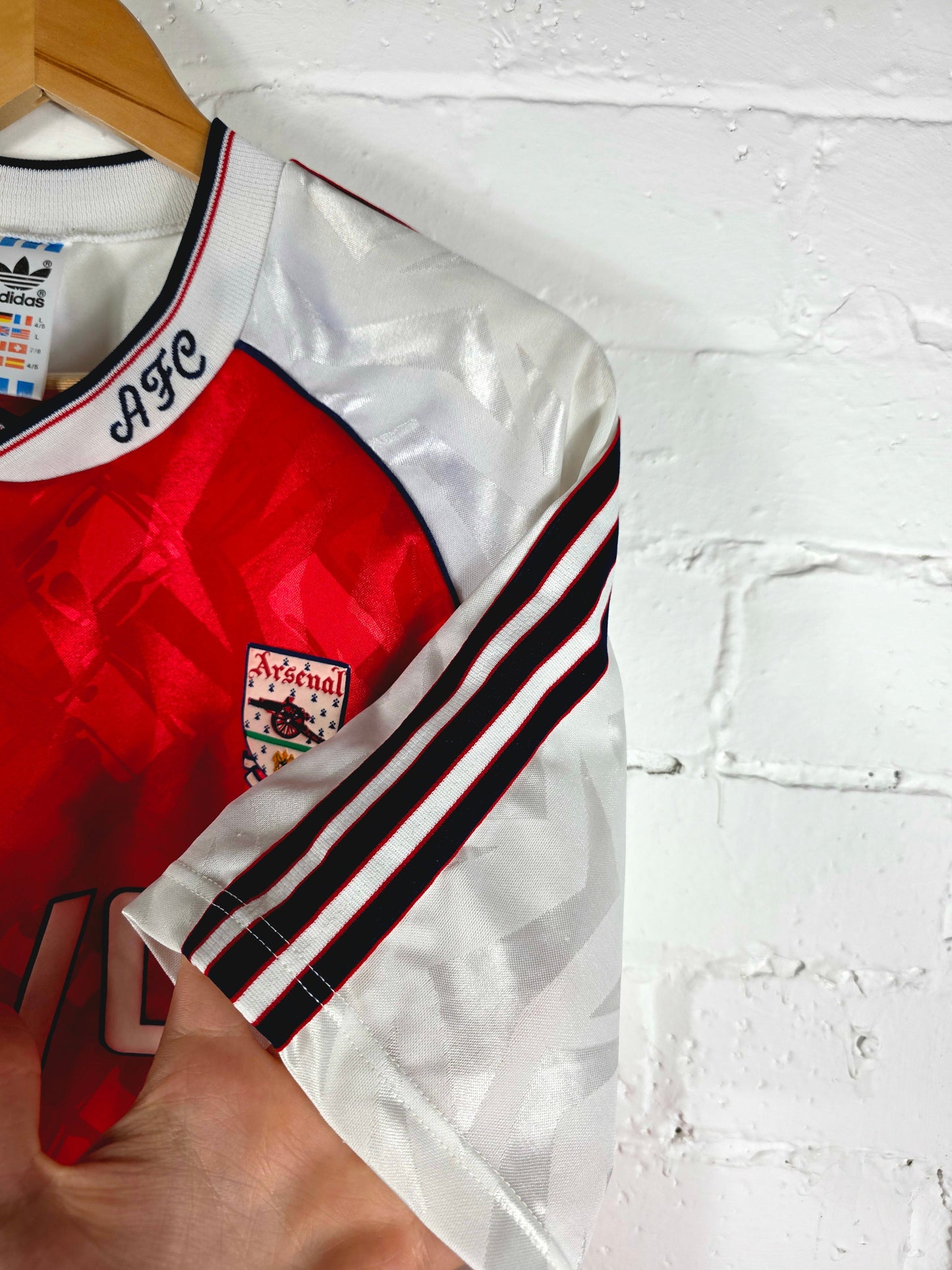 Adidas Arsenal 1990/92 Home Shirt Large