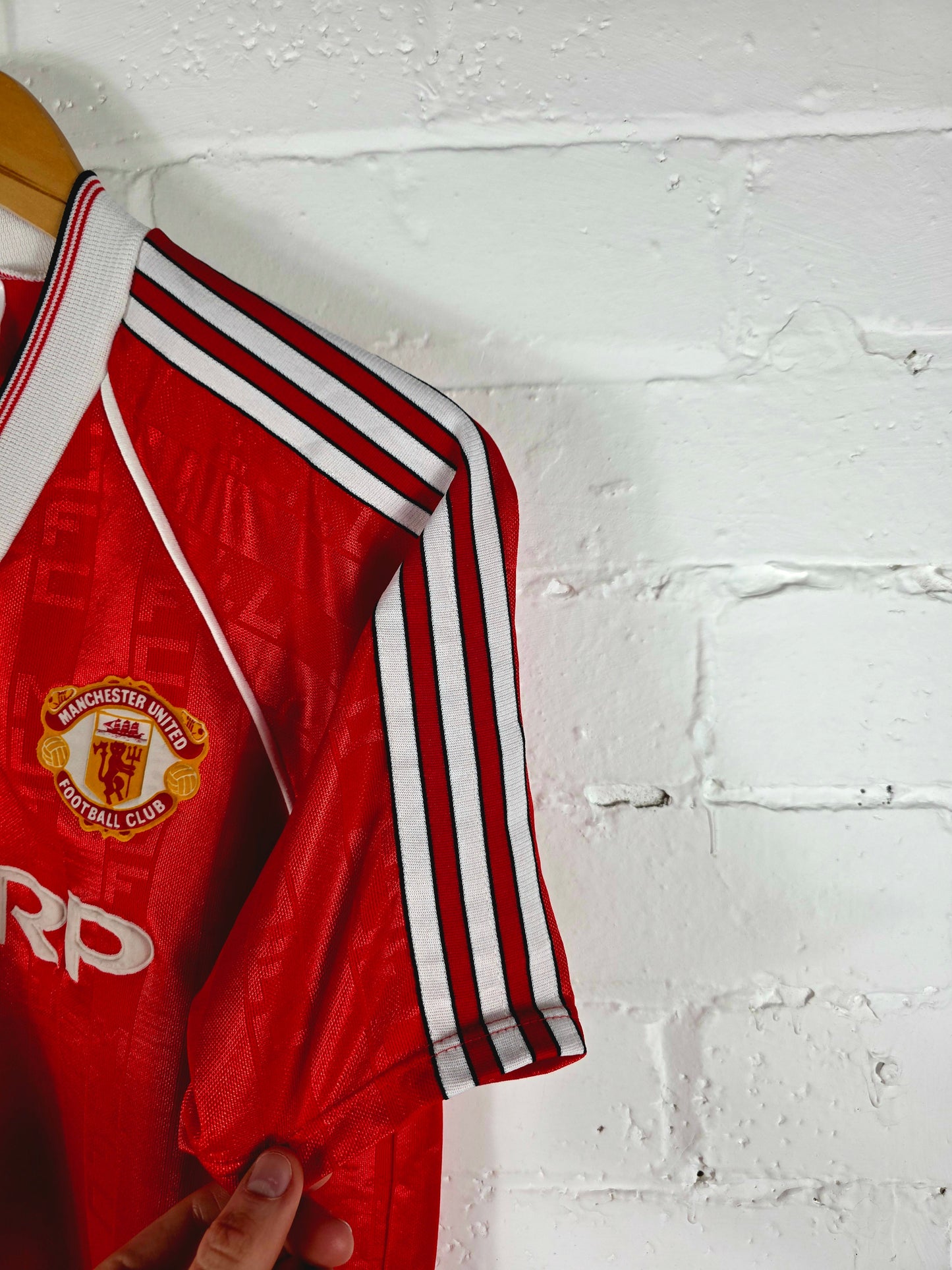 Adidas Manchester United 1988/90 Home Shirt Large