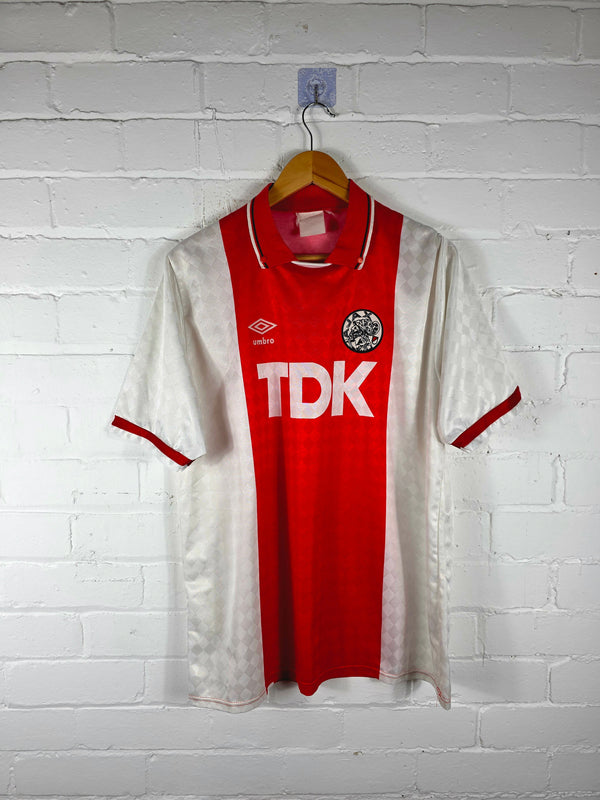 Umbro Ajax 1989/91 Home Shirt XL