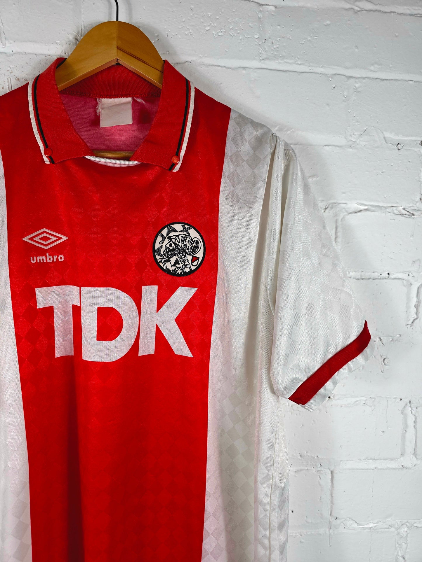 Umbro Ajax 1989/91 Home Shirt XL