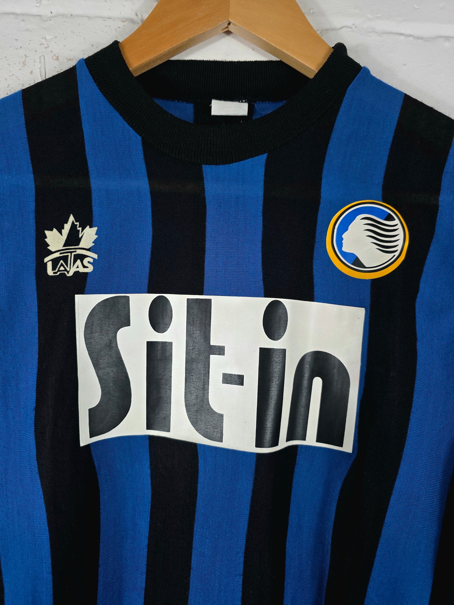 Latas Atalanta 1987/89 Long Sleeve Training Shirt Small