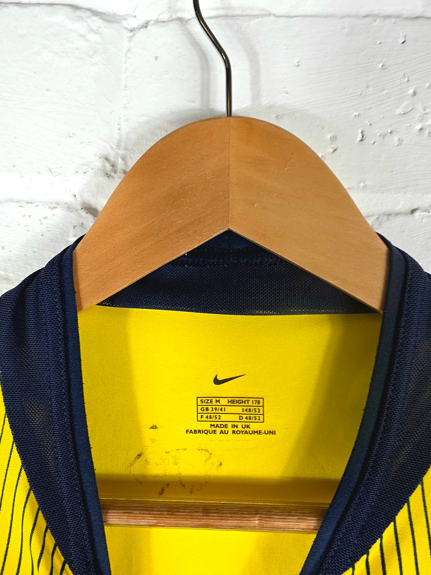 Nike Inter Milan 2002/03 Player Spec Long Sleeve 3rd Goalkeeper Shirt Medium