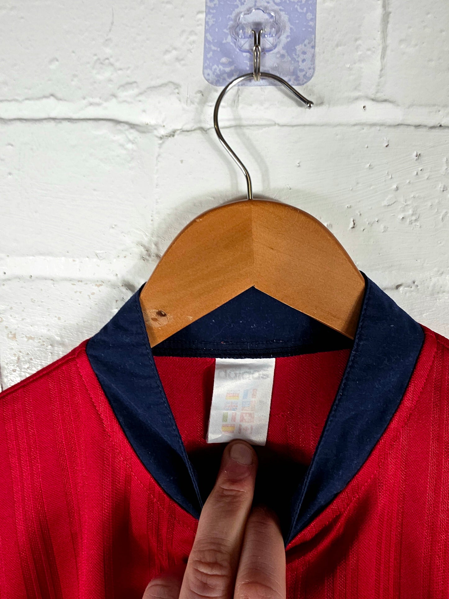 Adidas Spain 1996/98 Home Shirt Medium