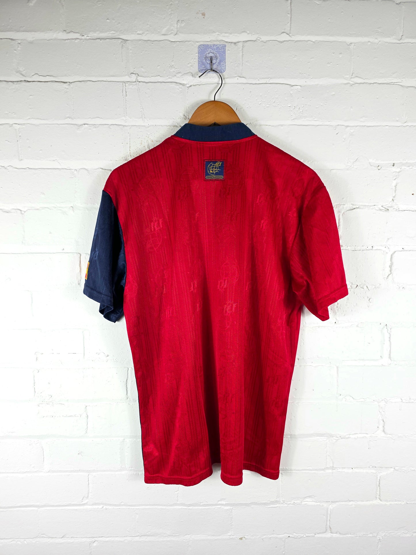 Adidas Spain 1996/98 Home Shirt Medium