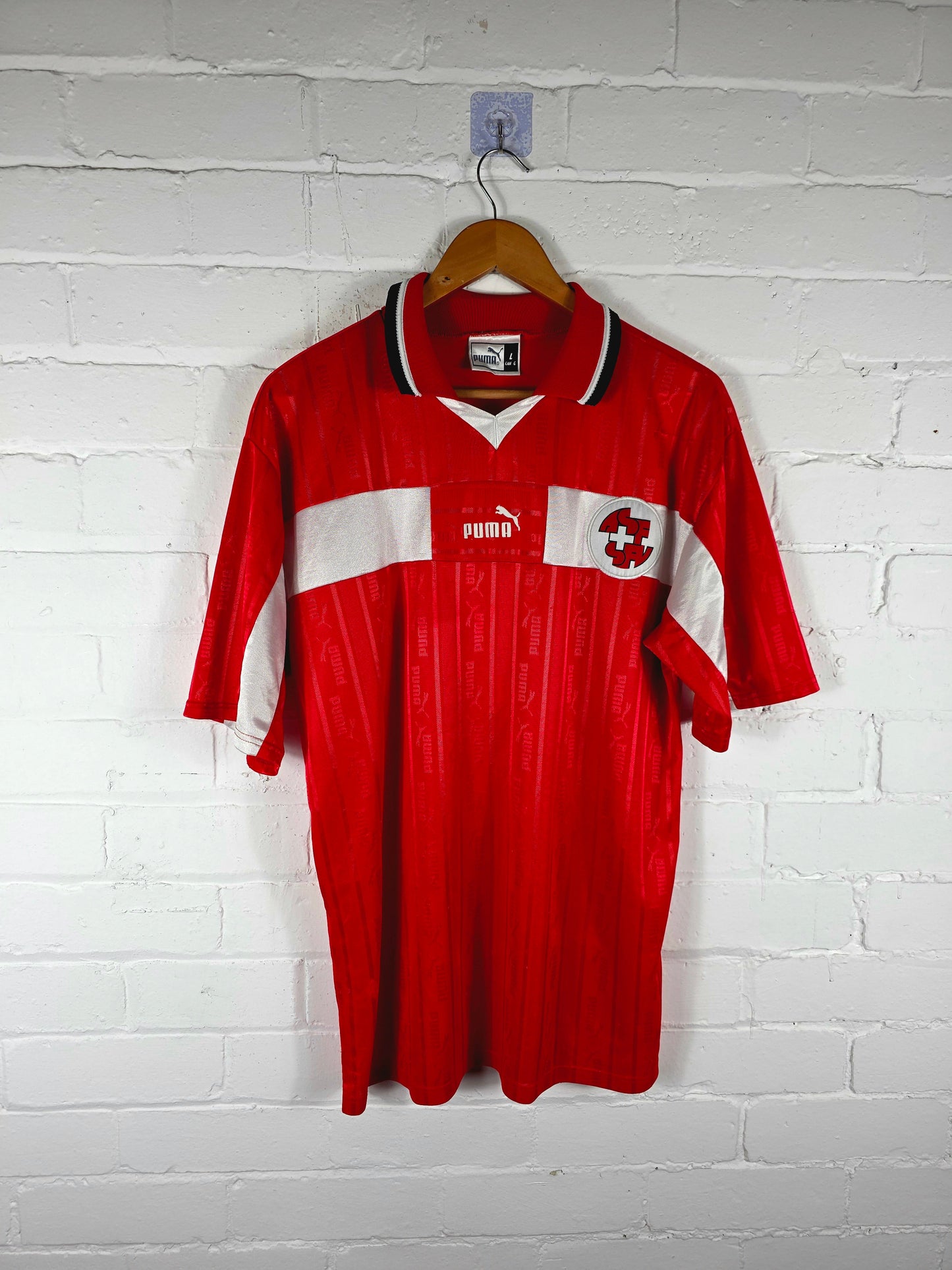 Puma Switzerland 1998/00 Home Shirt Large