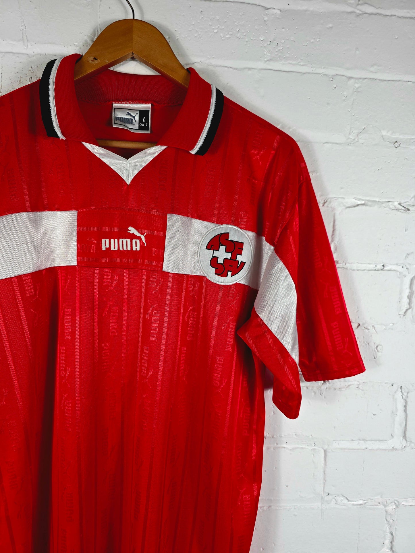 Puma Switzerland 1998/00 Home Shirt Large