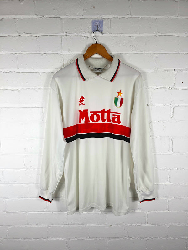 Lotto AC Milan 1993/94 Long Sleeve Away Shirt XL