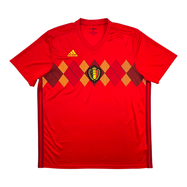2018/20 Belgium Home Football Shirt (XL) Adidas