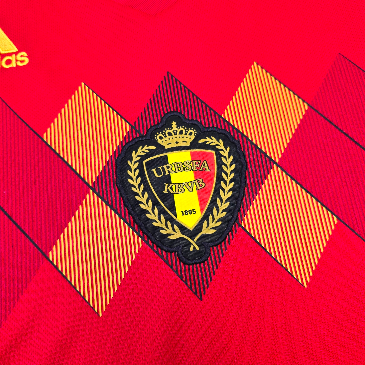 2018/20 Belgium Home Football Shirt (XL) Adidas