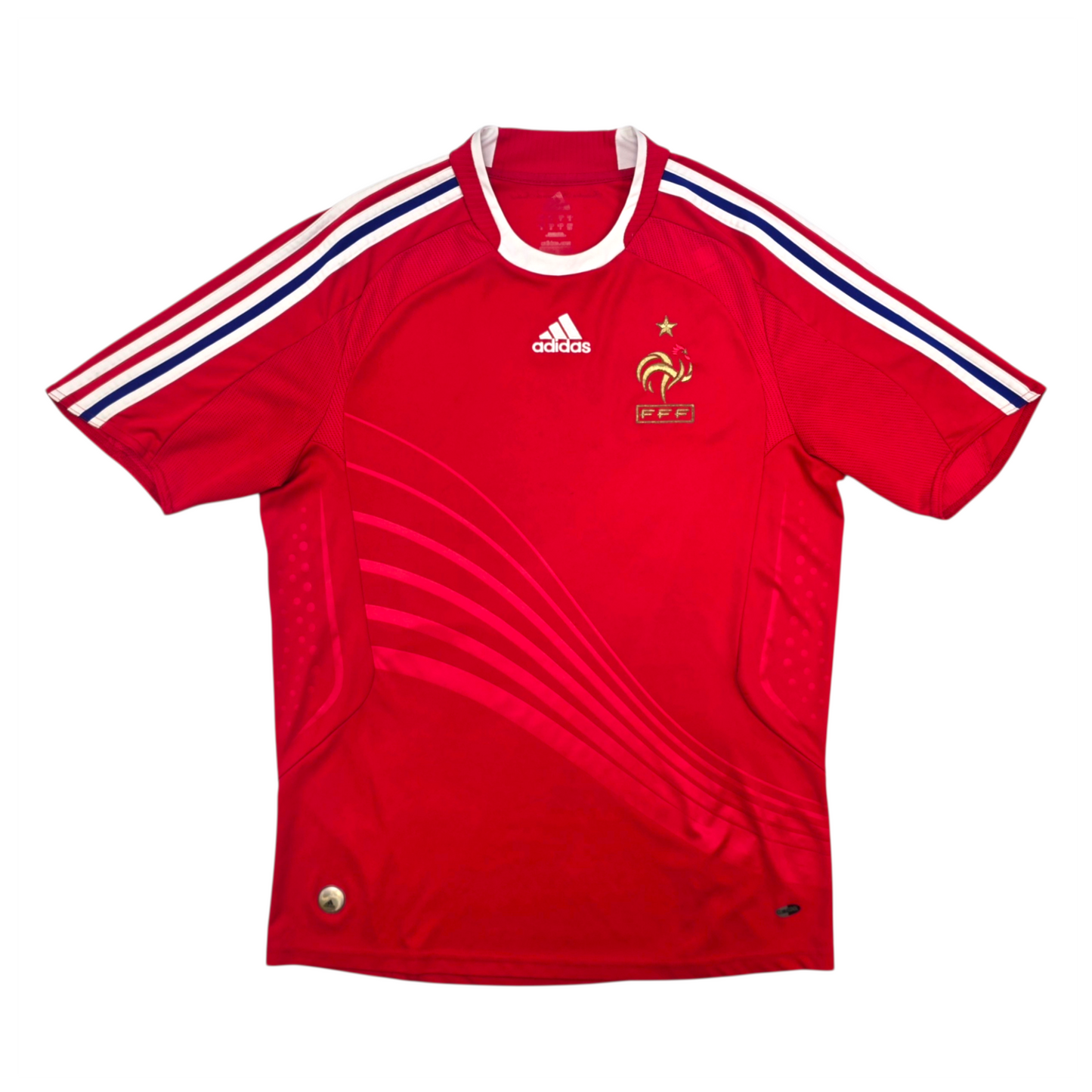 2007/08 France Away Football Shirt (M) Adidas