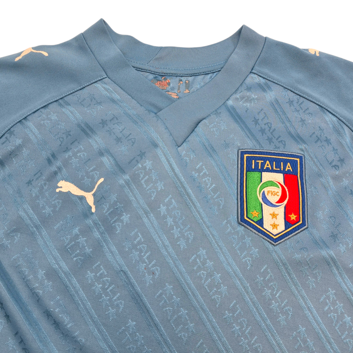 2009/10 Italy Home Football Shirt (S) Puma (Confederations Cup)