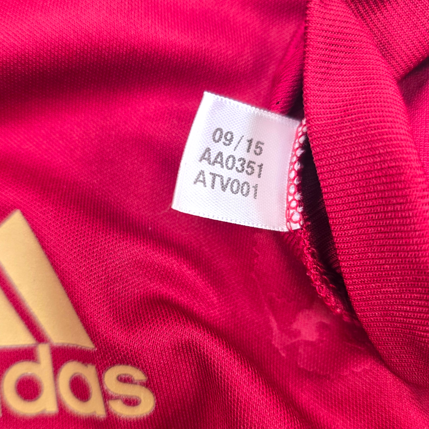 2016/17 Russia Home Football Shirt (M) Adidas