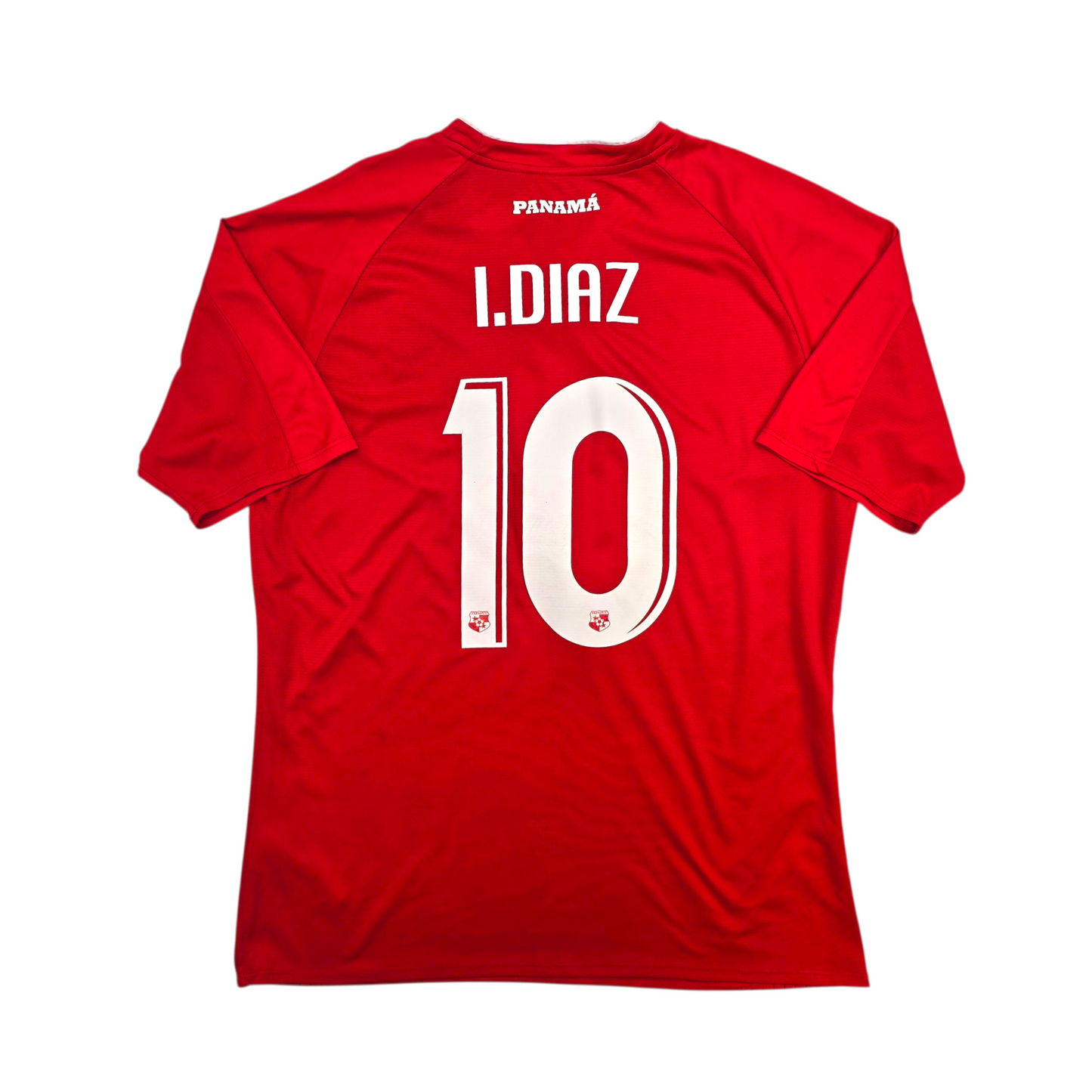 2018/19 Panama Home Football Shirt (XL) New Balance #10 I. Diaz