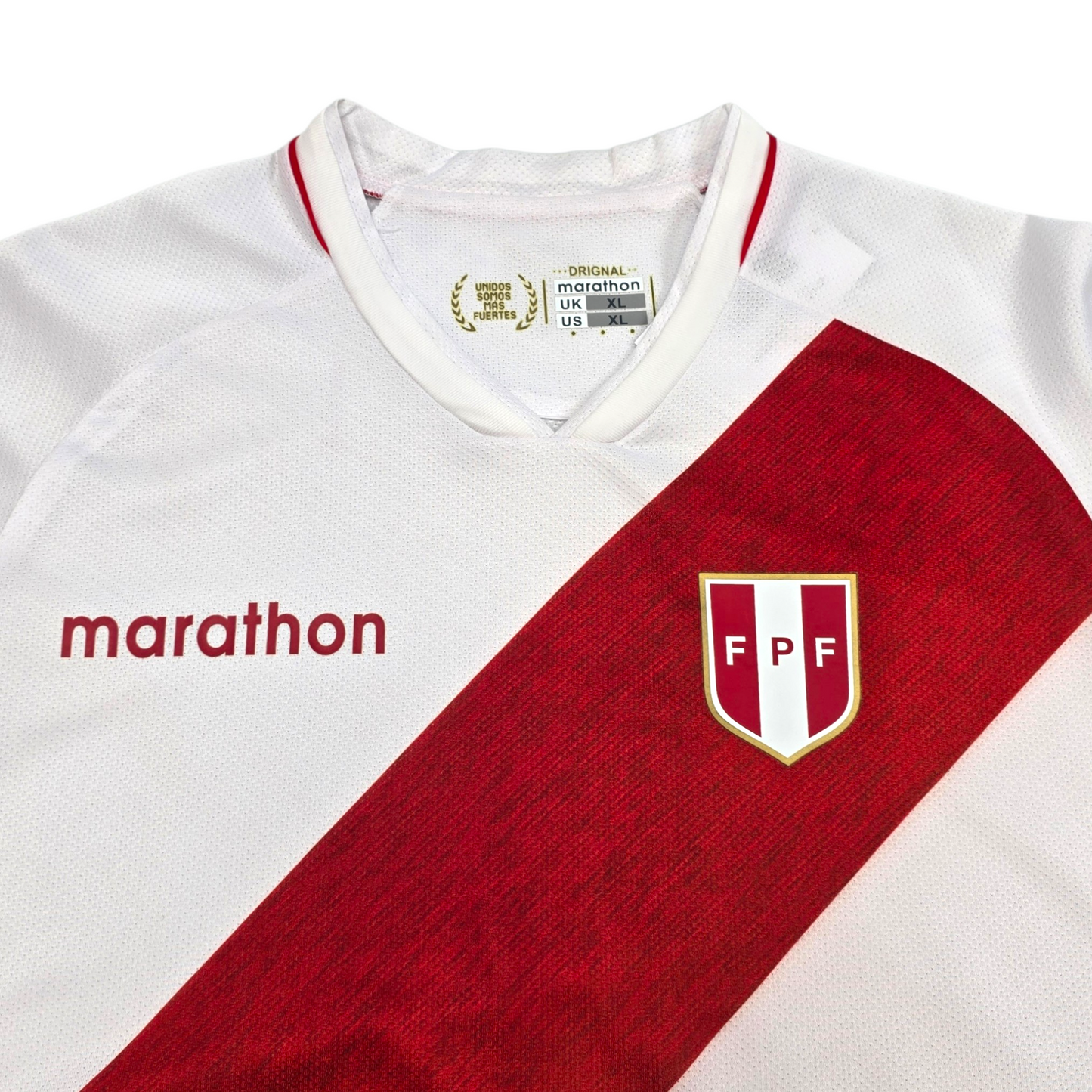 2020/21 Peru Home Football Shirt (XL) Marathon