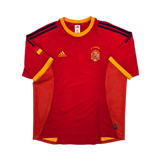 2002/04 Spain Home Football Shirt (XL) Adidas