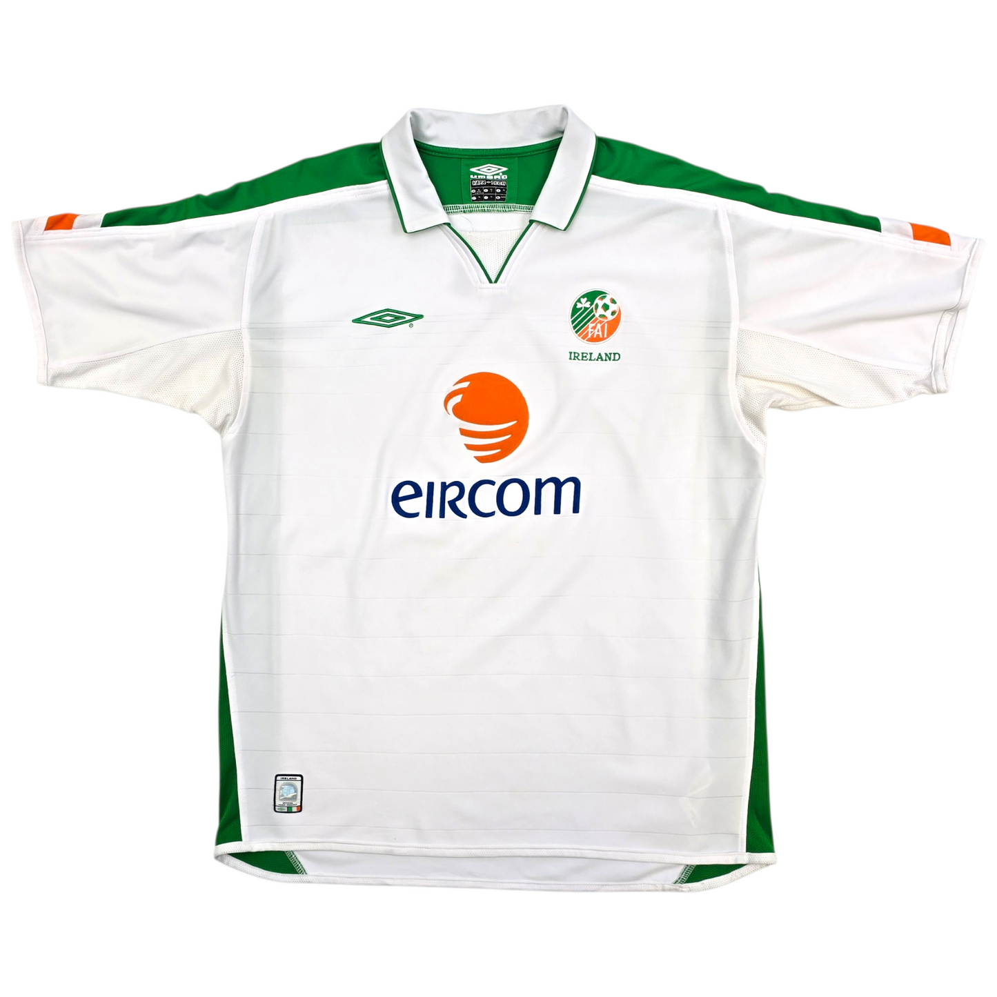 2003/05 Ireland Away Football Shirt (XL) Umbro