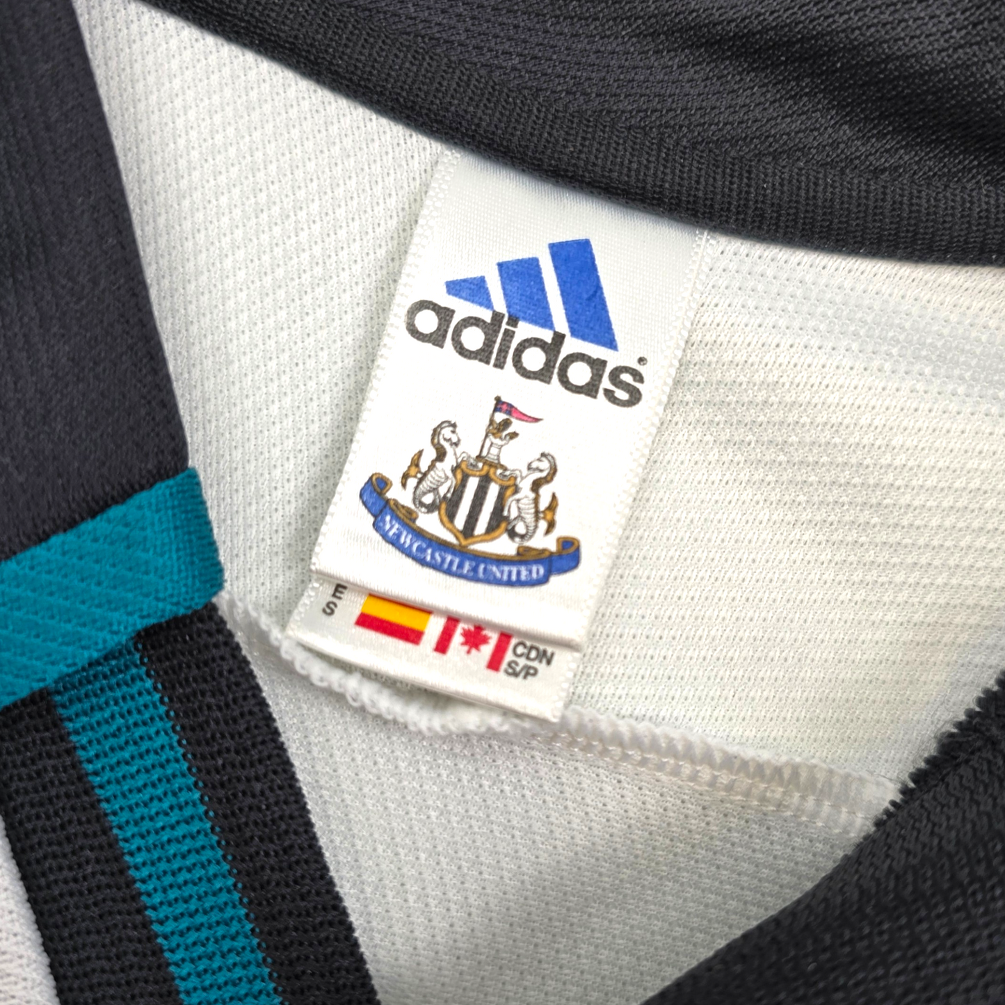 1999/00 Newcastle United Away Football Shirt (S) Adidas #9 Shearer