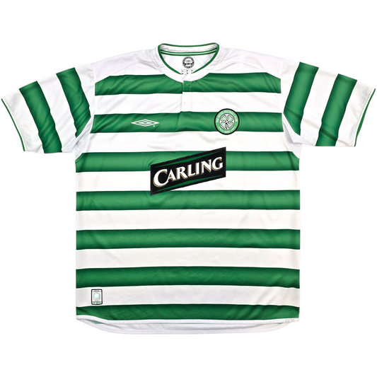 2003/04 Celtic Home Football Shirt (XL) Umbro