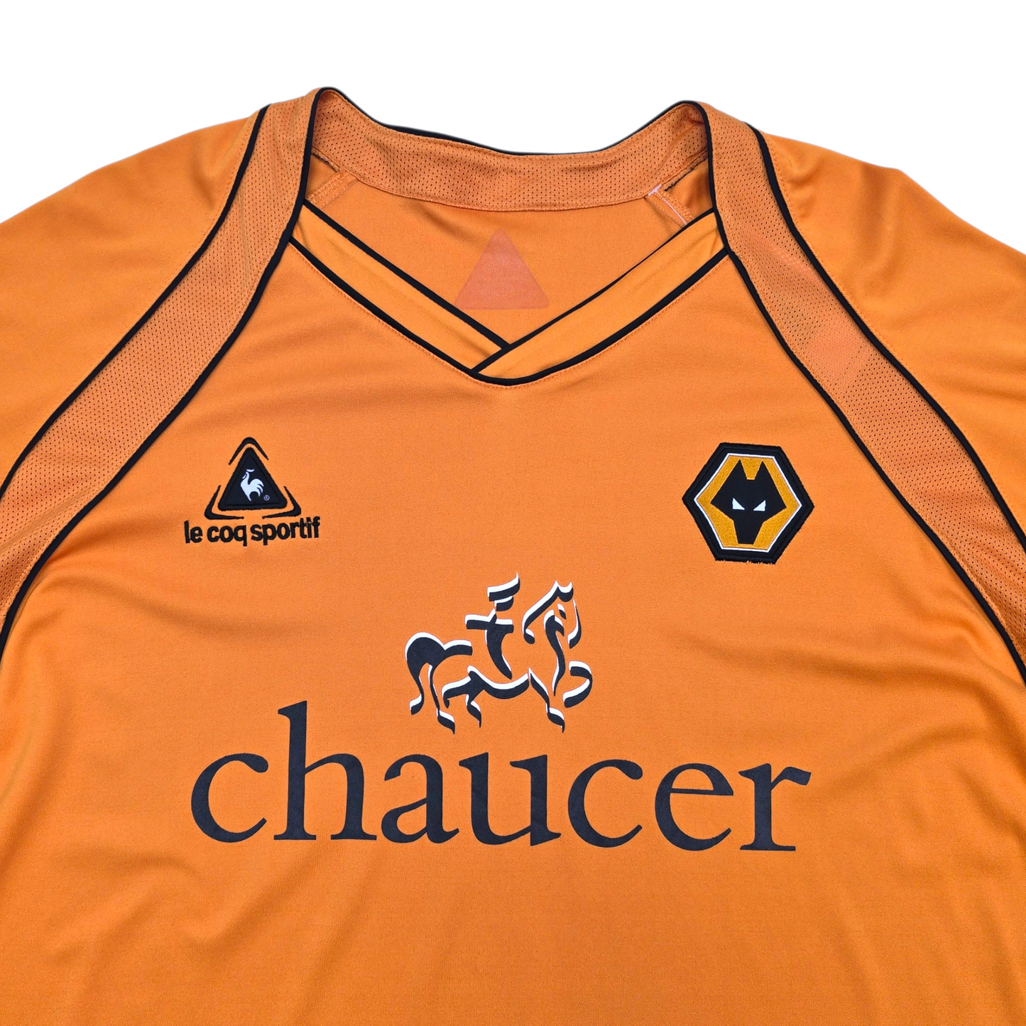 2006/08 Wolverhampton Wanderers Home Football Shirt (2XL) Le Coq Sportif
