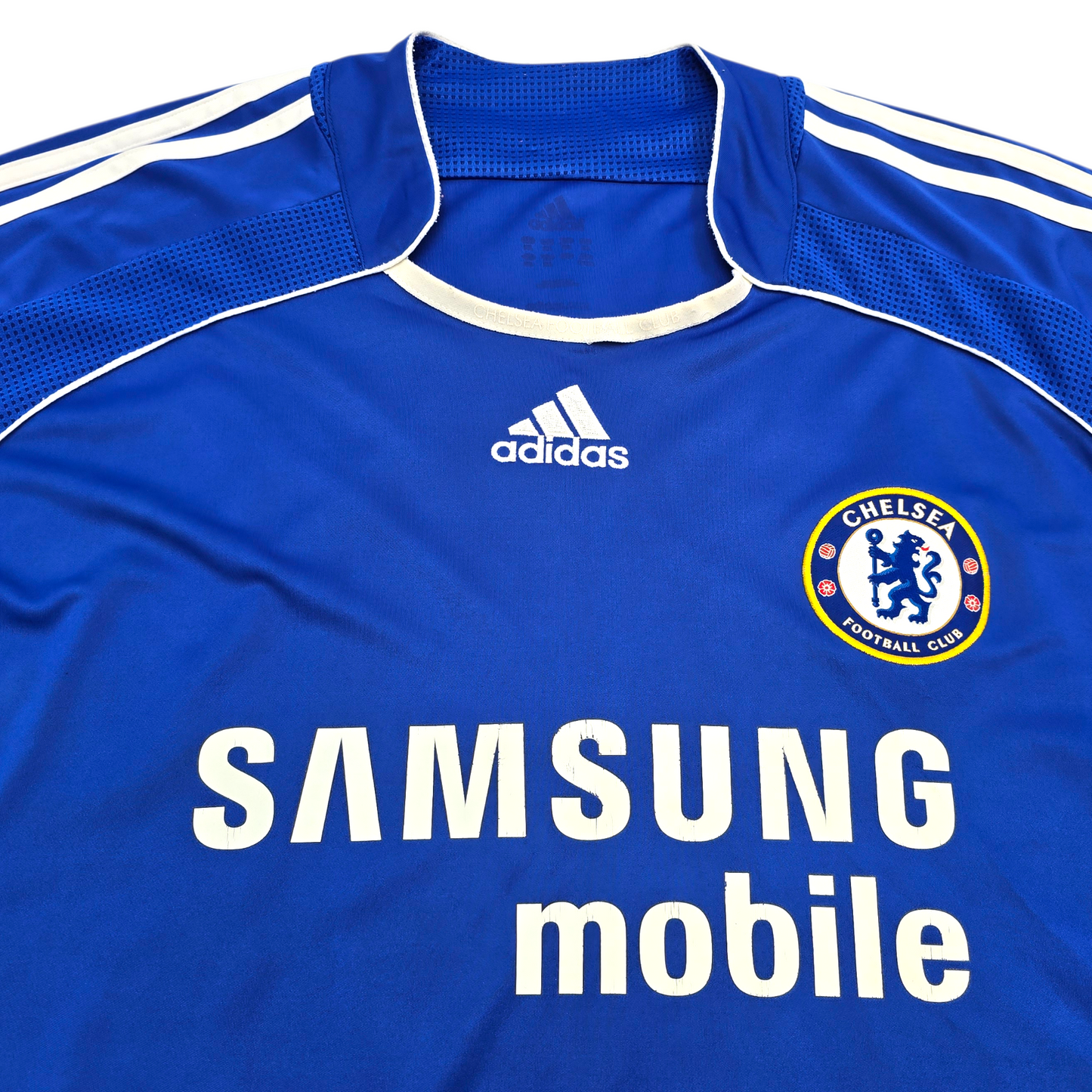 2006/08 Chelsea Home Football Shirt (2XL) Adidas #13 Ballack
