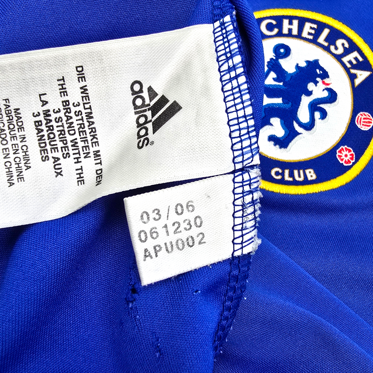 2006/08 Chelsea Home Football Shirt (2XL) Adidas #13 Ballack