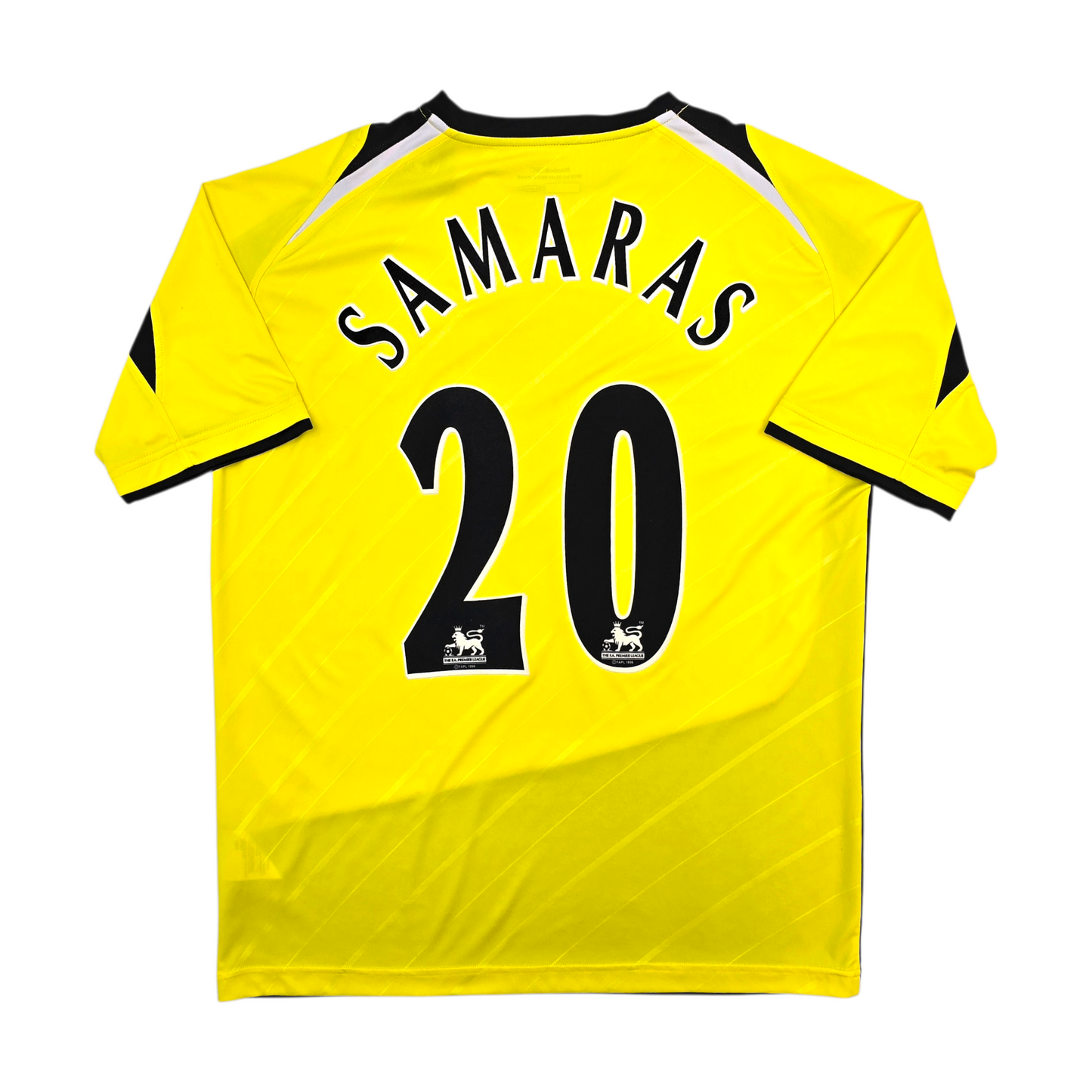 2005/07 Manchester City Third Football Shirt (L) Reebok #20 Samaras