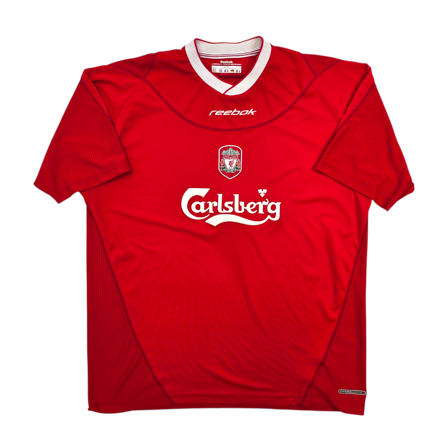 2002/04 Liverpool Home Football Shirt (XL) Reebok