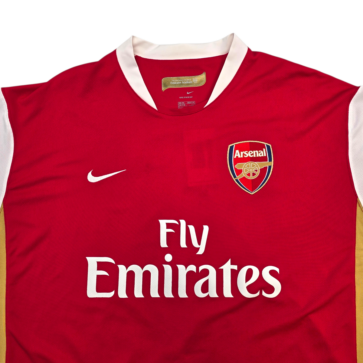 2006/08 Arsenal Home Football Shirt (2XL) Nike #4 Fabregas